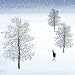 Charity Christmas Cards - Forest Deer - 8 Christmas cards. 48p goes to the Multiple Sclerosis Trust