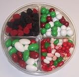 Scott's Cakes 4-Pack Christmas Mix Jelly Beans, Dutch Mints, Christmas Jordan Almonds, & Rasp. & Blackberries