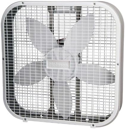 Holmes HBF2010AWM 20" White 3 Speed Box Fan