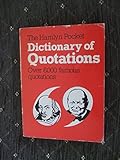 The Hamlyn pocket dictionary of quotations