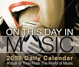 On This Day. . .music 2009 Box Calendar