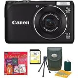 Canon 4943B001-4-KIT Powershot A2200 W/dc-115r Start Kit 4gb Sd Card Arts & Craft Software