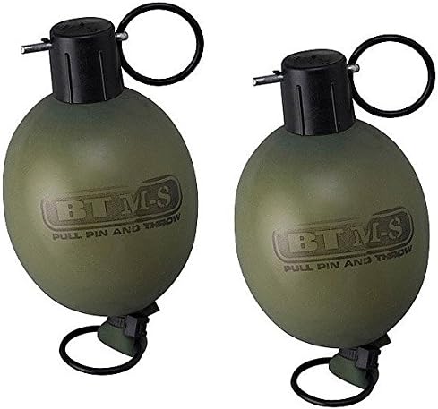 BT EMPIRE M8 Deluxe Style Pull Pin Paintball Grenade with Real Paint Fill - Dual Pack