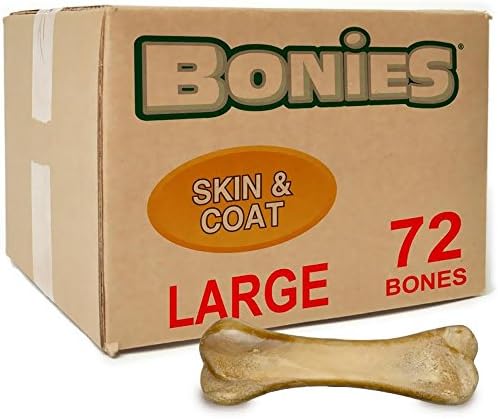 BONIES Skin Coat Health Bulk Box Large (72 Bones)