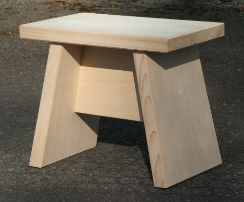Handcrafted Hinoki Japanese Style Bath Stool