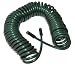 Plastair SpringHose Deluxe PUW850B94H-AMZ 50-Foot 1/2-Inch Polyurethane Coil Garden Hose - Green