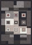 Stainmaster® Bloques Rug - Ebony (2'1x7'8 Runner)