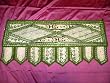 Drab Beads Sari Toran Wall Tapestry Topper Valance
