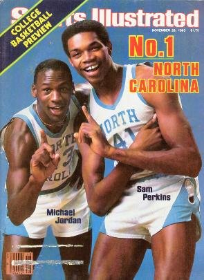 Sports Illustrated - November 26 - 1983 Issue: Michael Jordan & Sam Perkins Cover!