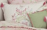 Pink Pagoda Standard Sham with Tassels