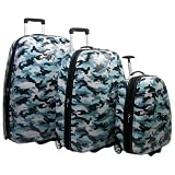 Heys Camouflage Luggage Set by Heys