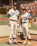 Autographed/Hand Signed 8x10 Photo Steve Garvey And Dale Murphy Atlanta Braves