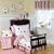 JoJo Designs 5-Piece Toddler Bedding Set - Pink and Brown Modern Polka Dots
