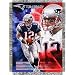 Tom Brady #12 New England Patriots NFL Woven Tapestry Throw Blanket (48x60)
