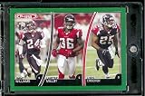 2007 Topps Total # 359 Chris Crocker / Lawyer Milloy / Jimmy Williams - Atlanta Falcons - Football Card