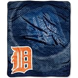 Detroit Tigers 50"x60" Retro Style Royal Plush Raschel Throw Blanket Warm Machine Washable