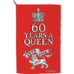 Emma Bridgewater Diamond Jubilee Queen Elizabeth II Dish Cloth (60 Years a Queen) Emma Bridgewater Diamond Jubilee Queen Elizabeth II Dish Cloth (60 Years a Queen)