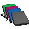 Vangoddy Hartschalentasche Hardcase tragbar aus EVA-Stoff: Etui Schutzh�lle Tasche Case H�lle in Schwarz f�r Kindle Tablet Kindle Fire Kindle Keyboard Amazon Kindle 3 WiFi (Latest Generation Dritte Neueste Generation von August 2010)