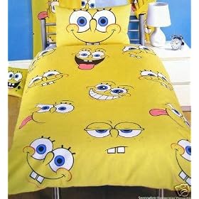 Spongebob Squarepants Duvet Cover and Pillowcase