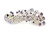 Jackie Fashion Women Lady Peacock Full Crystal Rhinestones Hairpin Hair Clip