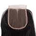 EVA HAIR 7a Brazilian Straight Lace Front Closure Piece 3.5x4 Virgin Human Hair Closure Bleached Knots Middle Part Lace Closure with Baby Hair in Stock