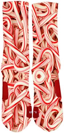 Funny Cute Custom Colorful Dri Fit Socks With Design (Fashion Socks 1)