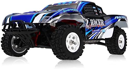 Blue 1:16 Scale Radio Remote Control RC Off Road Truck 4WD RTR Vehicle Toy Gift