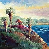 Laguna Gazebo Finest LAMINATED Print Bill Drysdale 12x12