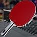 Custom Gambler Professional Table Tennis Paddle with 2X Carbon Flex Blade and Aces Rubbers plus Blue Case
