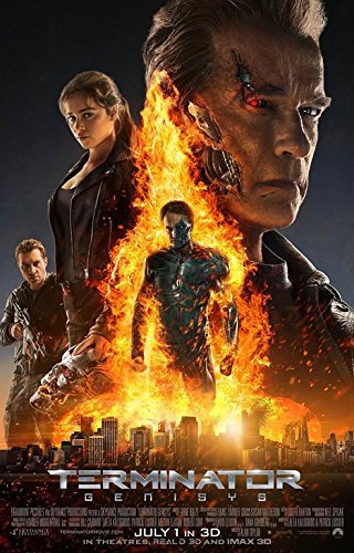 Terminator Genisys Movie Limited Print Photo Poster Emilia Clarke Arnold Schwarzenegger Size 24x36 #2