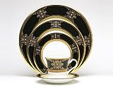 NORITAKE EVENING MAJESTY 4818 TWELVE 5 PC PLACE SETTINGS