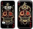 Muerte Design Decorative Skin Decal Sticker for Apple 3G iPhone/ Apple iPhone 3GS 3G S