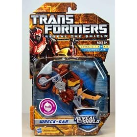 Transformers Reveal the Shield Deluxe Action Figure Wreckgar: Toys &amp; Games