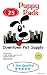 Super-Absorbent Polymer PUPPY PADS - Dog Wee Wee Housebreaking Disposable Housetraining Pads, by Downtown Pet Supply - 25 Count
