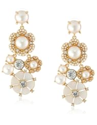 kate spade new york "Park Floral" Chandelier Earrings