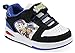 Paw Patrol Boys Toddlers Blue/Black/White Sneakers Light Up Shoe (8 M US Toddler, Black/White/Blue)