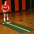 Softball Pitching Mat w/Power Line - Softball