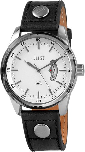Just Watches Herren-Armbanduhr XS Analog Leder 48-S9114A-SL Preisvergleich