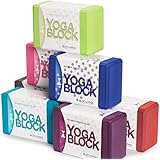 YOGA BLOCK: Featherweight and comfy, eco-friendly EVA foam yoga block. Great-feeling, grippy surface. 9" x 6" x 4"