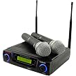 Wireless Prof Uhf Dual Channel Mic Sys With 2 Handheld Mics