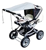 Sunnybaby 18272 - Sonnensegel, UPF 50+, silbergrau
