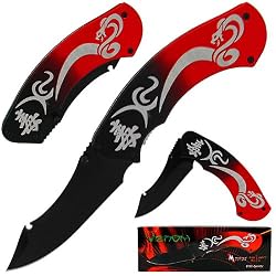 Fantasy Master Venom Stainless Folder 8 inch (fls)