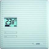 UPM HTM511A 110-Volt/220-Volt High Voltage Systems Electric Heating Non-Programmable Thermostat, White