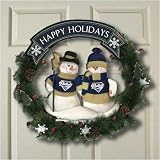 San Diego Padres Happy Holidays Wreath