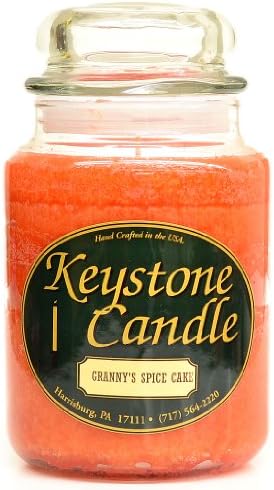 26 oz Grannys Spice Cake Jar Candles