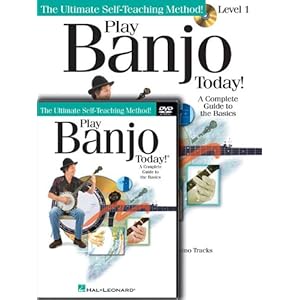 Play Banjo Today! Beginner's Pack: Level 1 Book/CD/DVD Pack (Ultimate Self-Teaching Method!)