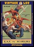 Vintage LSU Tigers 2010 Football Program Calendar