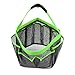 ONEVER Shower Caddy Tote, Quick Dry Hanging Shower Caddy Toiletry Organizer Cosmetic Storage Bags Basket Mesh Water Resistant for College Dorm Home Travel Gym Dorm Camping Bathroom - Green