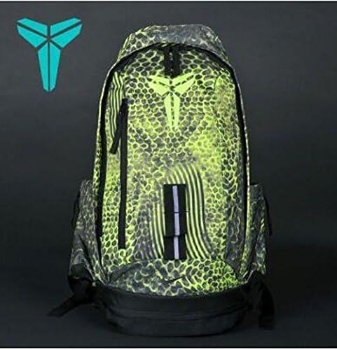 NUOLEI Kobe Bryant backpack black mamba backpack students bag computer bag men and women backpack