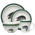 Jumping Bass 16-pc. Dinnerware Set
